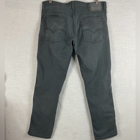 Men’s Levi’s 511 Slim Fit Straight Medium Wash Black Denim Jeans Size 34/30 - Picture 7 of 7